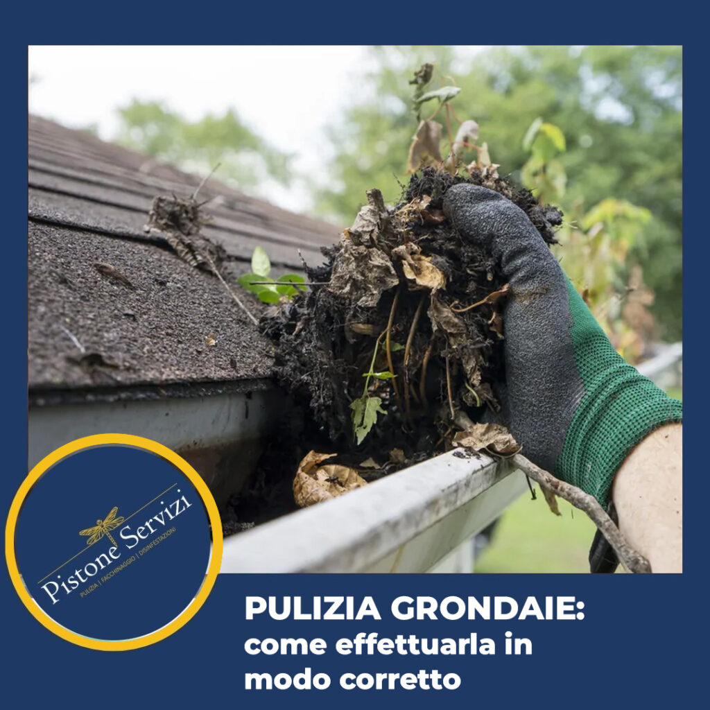 pulizia grondaie