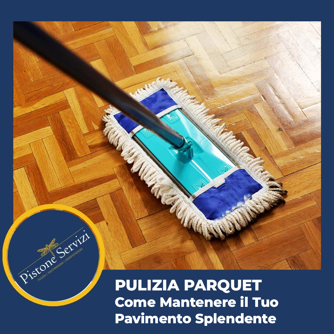 pulizia del parquet